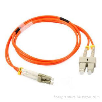 LC Simplex / Duplex Fiber Optic Patch Cord with Low Inserti